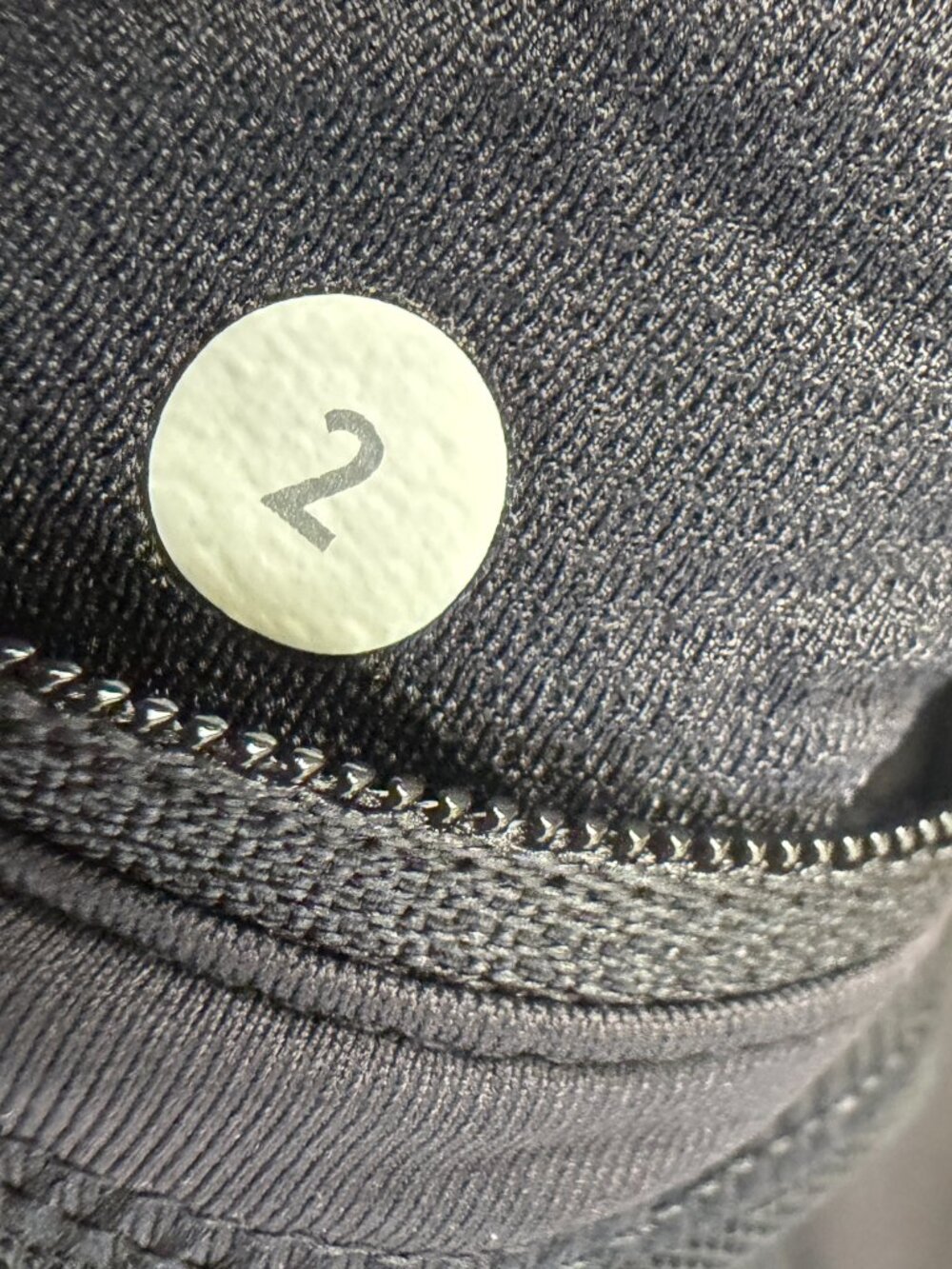 Lululemon Run Inspire Crop Black Mesh Leggings Womens Size 2 - Picture 11 of 11